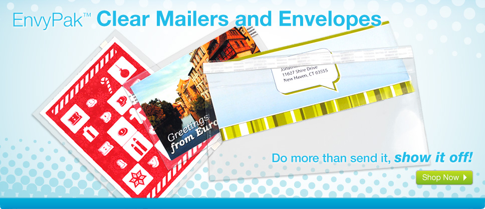 Clear Mailers and Envelopes