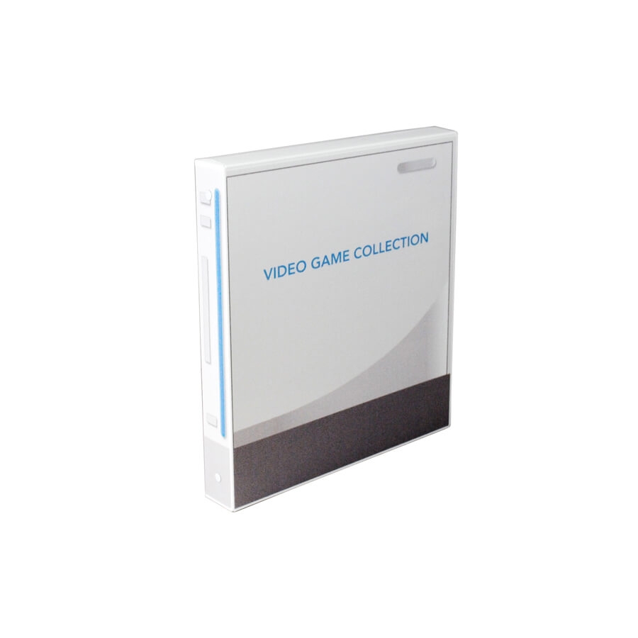 Wii Themed High Capacity Disc Case Holds 80 Games