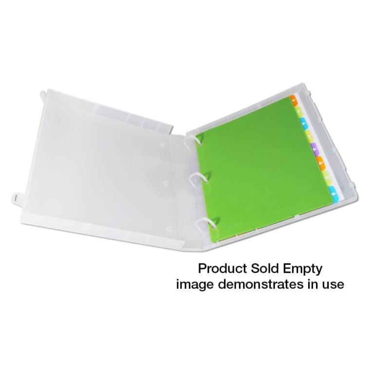 1.5 Inch Binder, Case Enclosed 3 Pack
