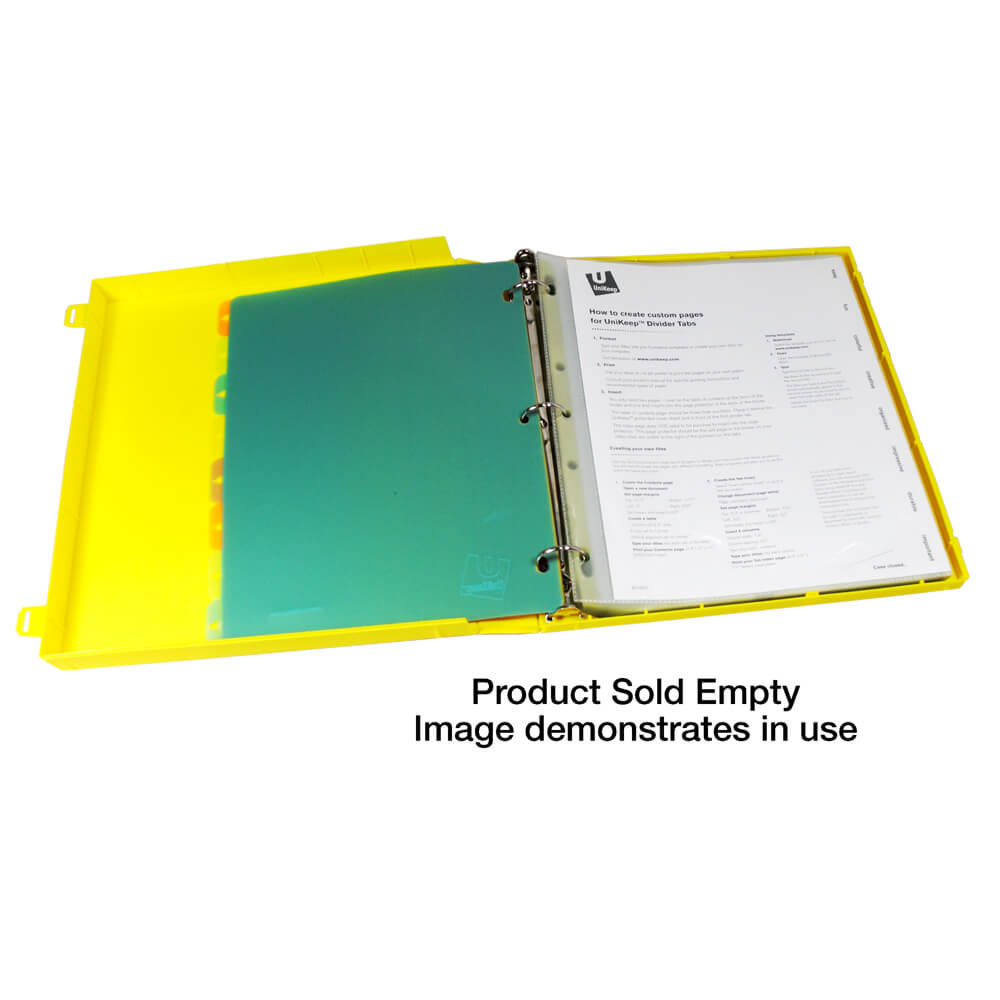 SDS Binder Kit 1.5 Inch Spine Metal Rings