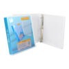1.5 inch 3 ring binder with metal rings