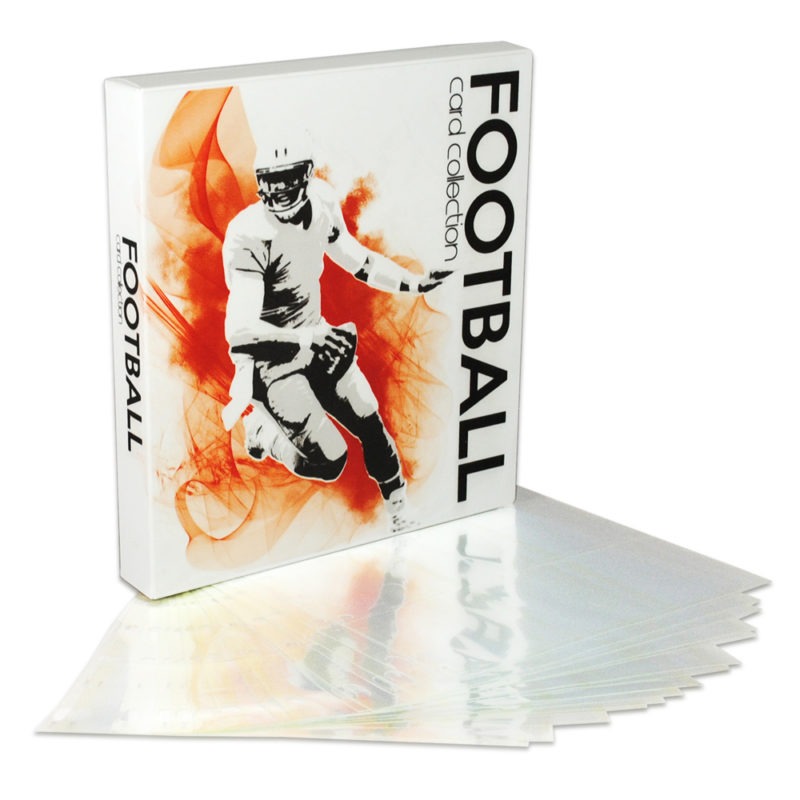 Football Card Binder Holds 180 Cards FREE SHIPPING!!!