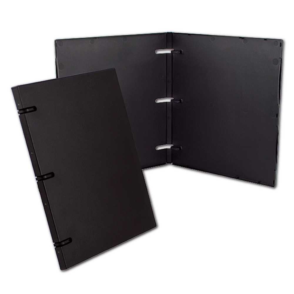 0.5 inch black binder 11509
