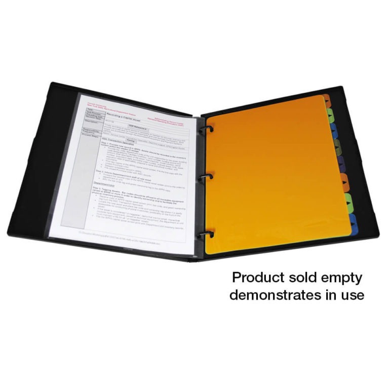 0.5 Inch Binder, Case Enclosed Pack Of 3