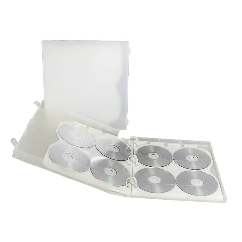 8 Disc CD/DVD Binder Page White Pack Of 20