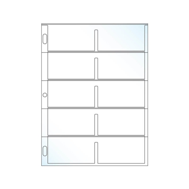 business card sleeves 3 ring binder Performore 9-pocket Trading Card Binder Sleeves for 3 Ring Binders | Baseball, Sports Card Protector Sheets | Plastic Top Loader Pages main image 1