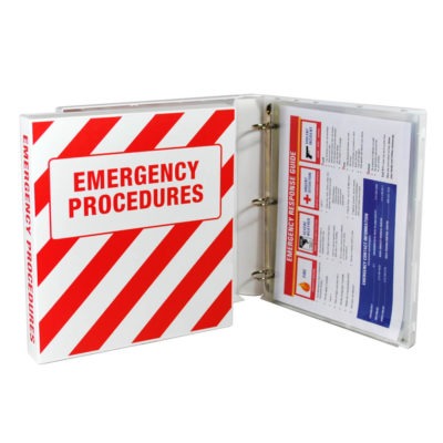 safety binder - emergency procedures