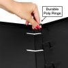 1.0 Black Binder Poly Rings 1 Inch binder