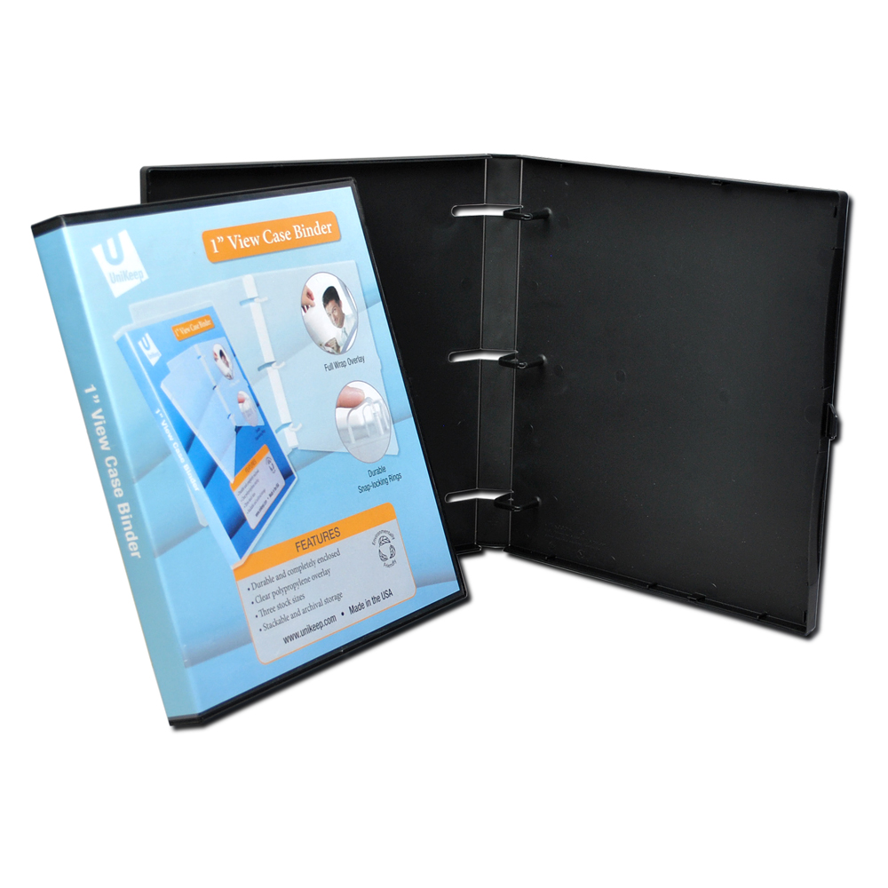 1.0 Inch Black View Binder 12076