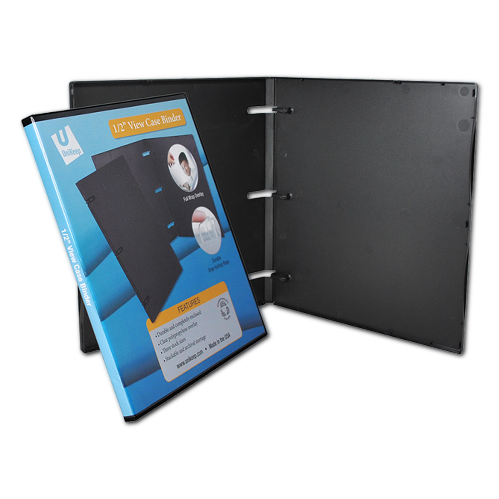 0.5 Inch Black View Binder 12074