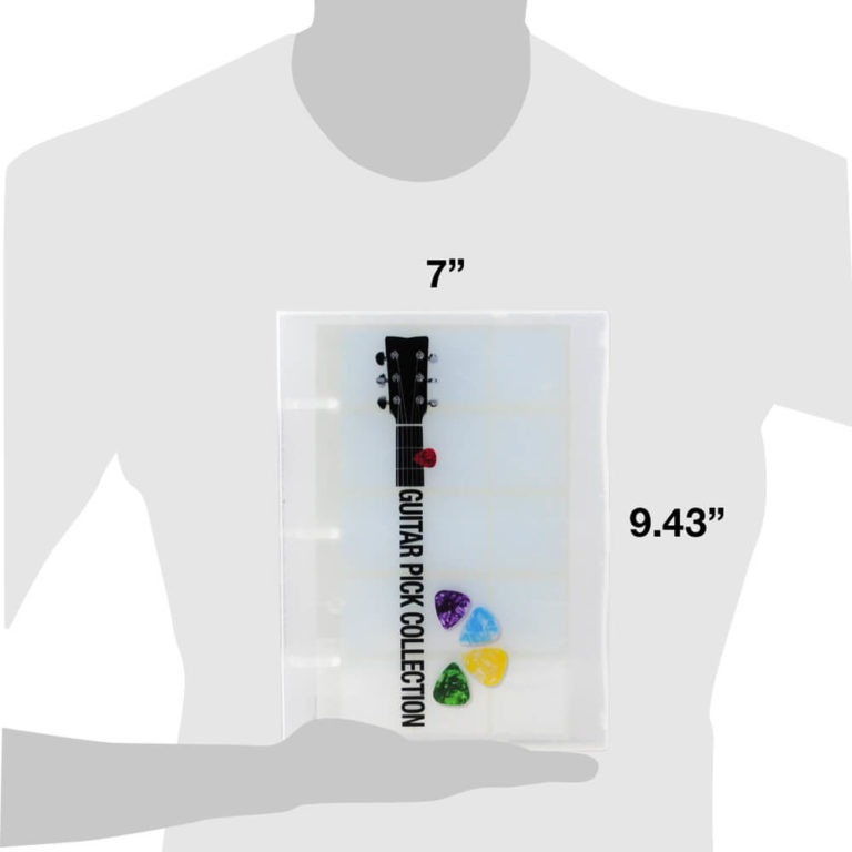 Guitar Pick Case Storage For 225 Standard Picks UniKeep