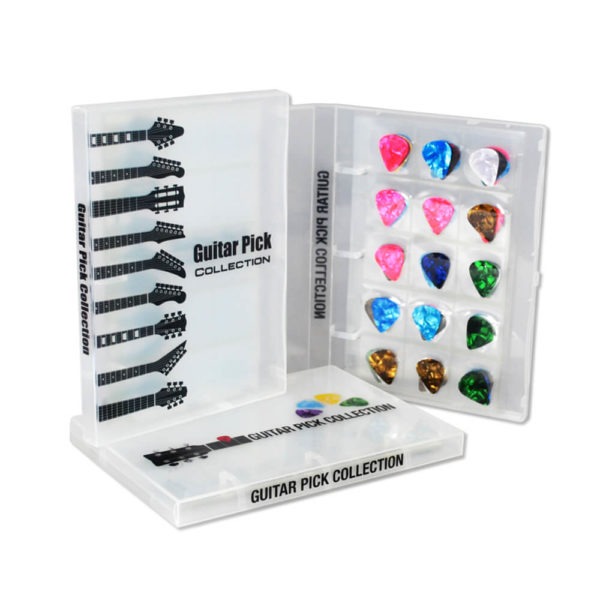 Guitar Pick Case Storage for 225 standard picks UniKeep