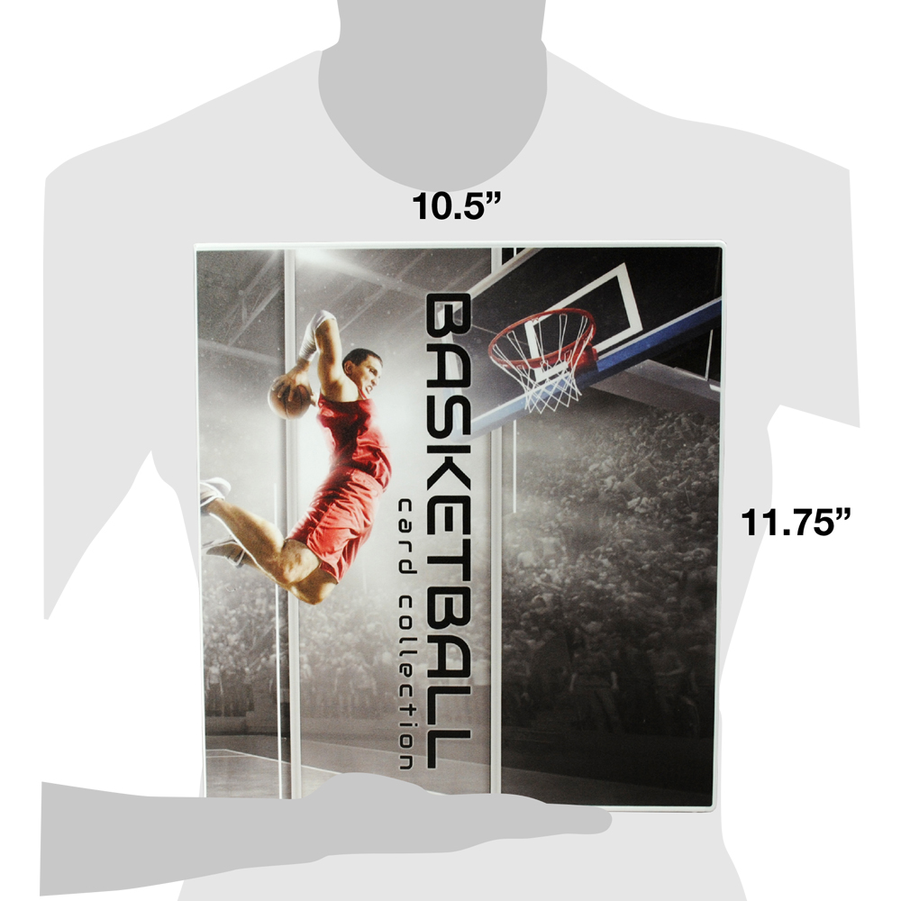 Alternative view of Basketball Card Binder<br>- Holds 180 Cards<br>- Complete with 10 pages