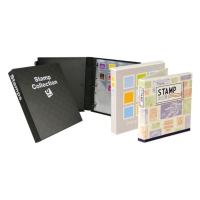 stamp collection album