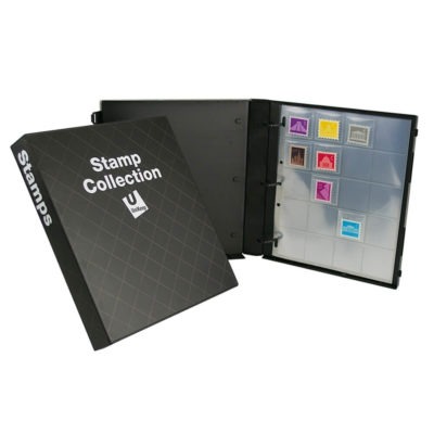 stamp collection album