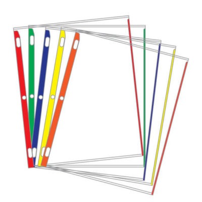 colored edge sheet protectors