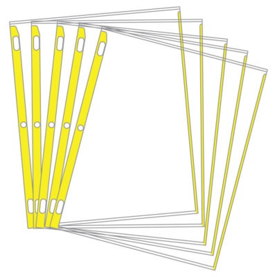 colored sheet protectors