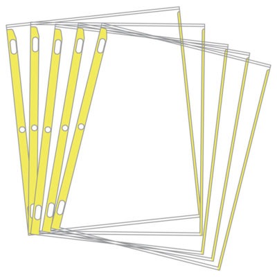 colored sheet protectors