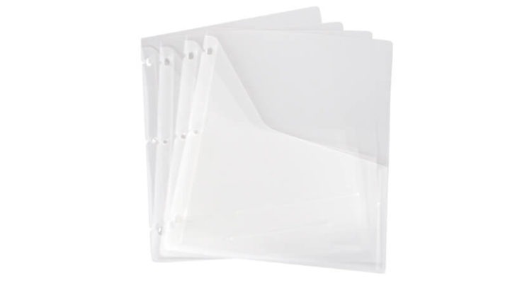 tab dividers with pockets