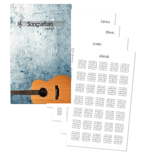 Guitar Songwriter (Tabs) Printables