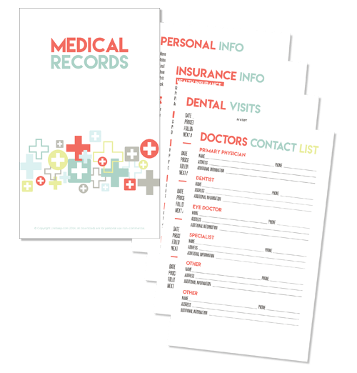 Family Medical Printables