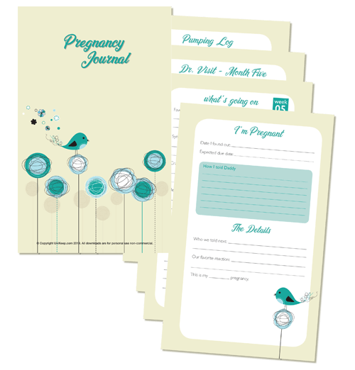 Pregnancy Journal Printables