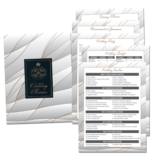 Wedding Planner Binder