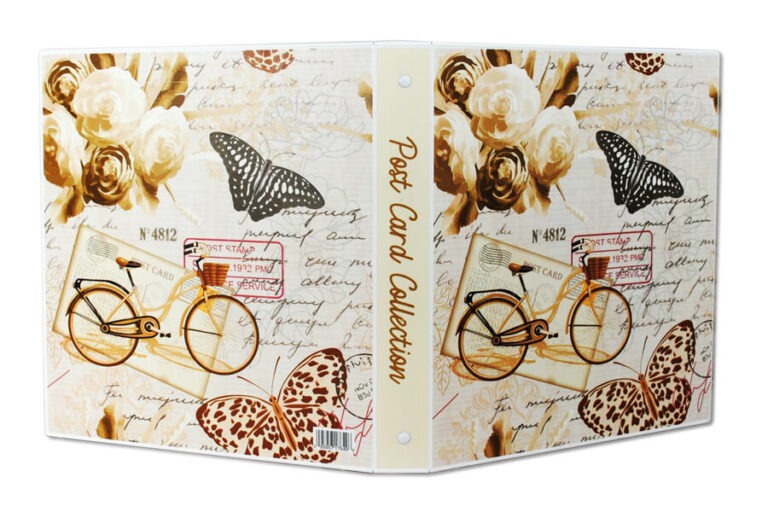 Postcard Binder Holds Up To 150 Postcards FREE SHIPPING!
