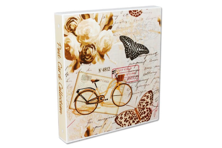 Postcard Binder Holds Up To 150 Postcards FREE SHIPPING!