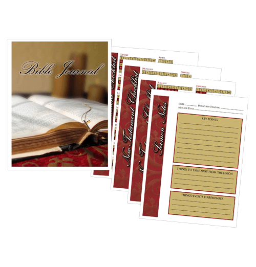 Bible Journal Printables – Standard - UniKeep.com