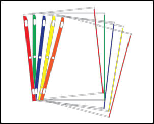 Color Coded Sheet Protectors