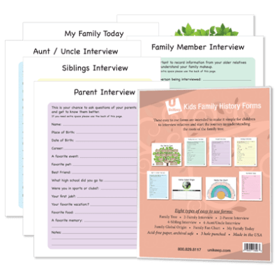 Kids Family History