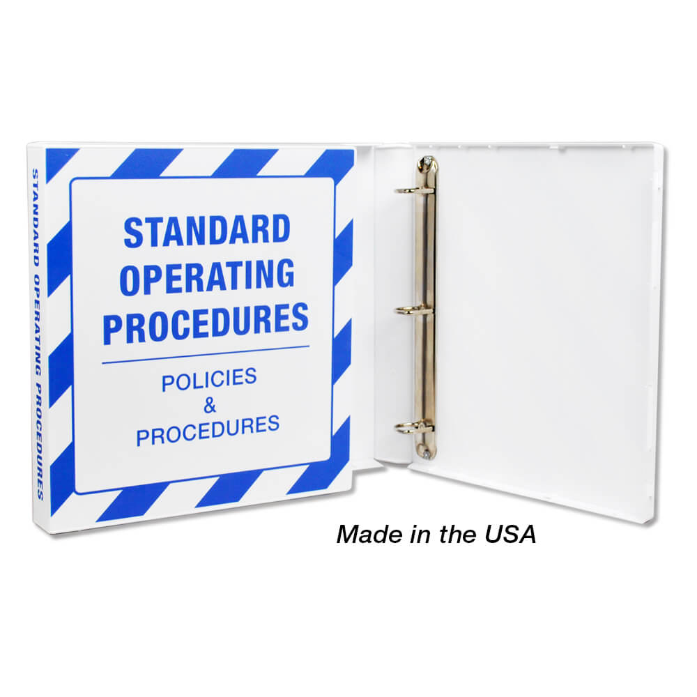Standard Operating Procedures Binder