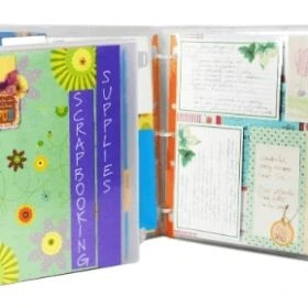 How to Make a Scrapbook from Scratch how to make a scrapbook from scratch 1 280x280 1 budget binders ideas