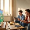 Boys Playing Nintendo Switch2