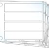 Additional Pages to Hold Fortune Cookie Fortunes - Pack of 25 Pages