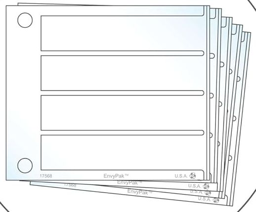Additional Pages to Hold Fortune Cookie Fortunes - Pack of 25 Pages